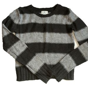 Aerie black/grey sweater size small